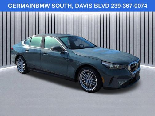 Green Metallic 2024 BMW 530 i xDrive