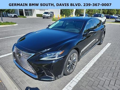 Black 2020 Lexus LS 500 Base
