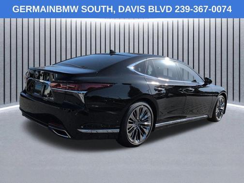 Obsidian Black 2020 Lexus LS 500 Base