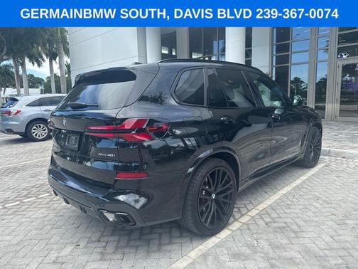 Black Sapphire Metallic 2024 BMW X5 xDrive40i