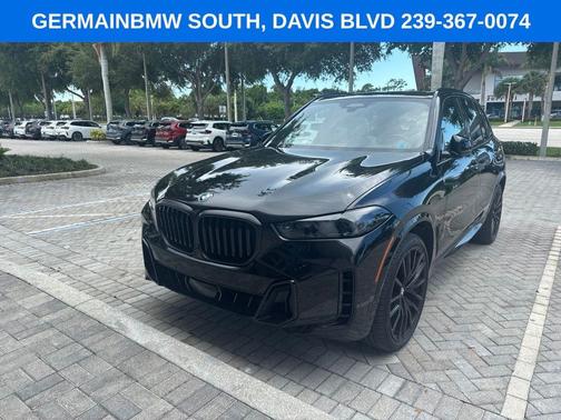 Black Sapphire Metallic 2024 BMW X5 xDrive40i
