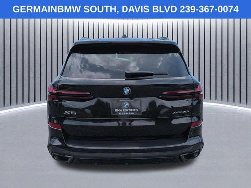 Black Sapphire Metallic 2024 BMW X5 xDrive40i