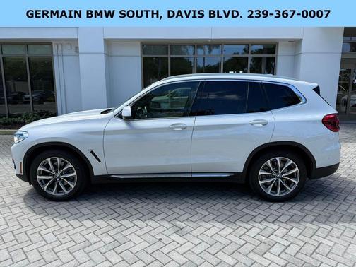 White Metallic 2019 BMW X3 xDrive30i