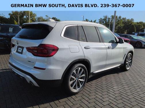 Mineral White Metallic 2019 BMW X3 xDrive30i