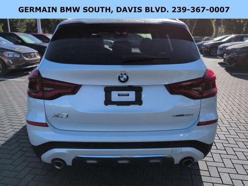 Mineral White Metallic 2019 BMW X3 xDrive30i