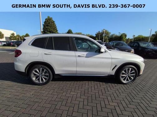 Mineral White Metallic 2019 BMW X3 xDrive30i