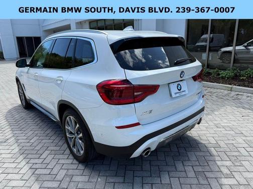 White Metallic 2019 BMW X3 xDrive30i