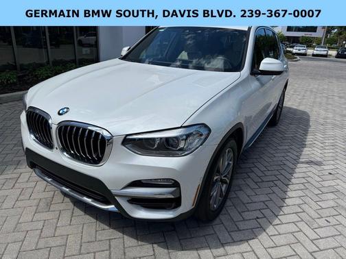 White Metallic 2019 BMW X3 xDrive30i