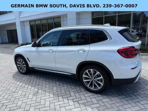White Metallic 2019 BMW X3 xDrive30i