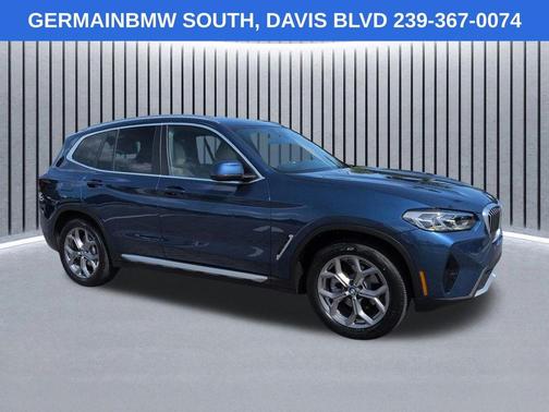 Phytonic Blue Metallic 2023 BMW X3 xDrive30i
