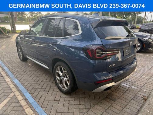 Blue Metallic 2023 BMW X3 xDrive30i