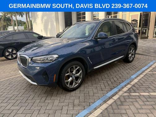 Phytonic Blue Metallic 2023 BMW X3 xDrive30i