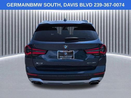 Phytonic Blue Metallic 2023 BMW X3 xDrive30i