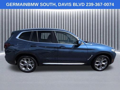 Phytonic Blue Metallic 2023 BMW X3 xDrive30i