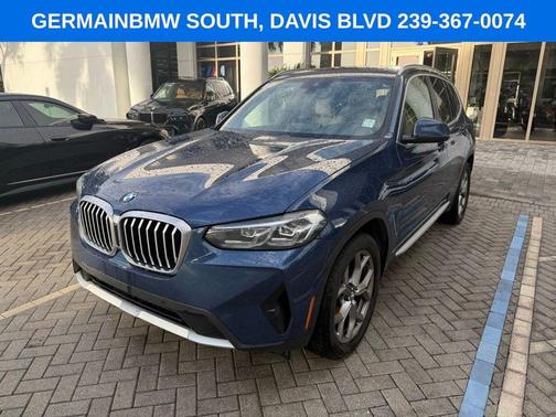 Phytonic Blue Metallic 2023 BMW X3 xDrive30i