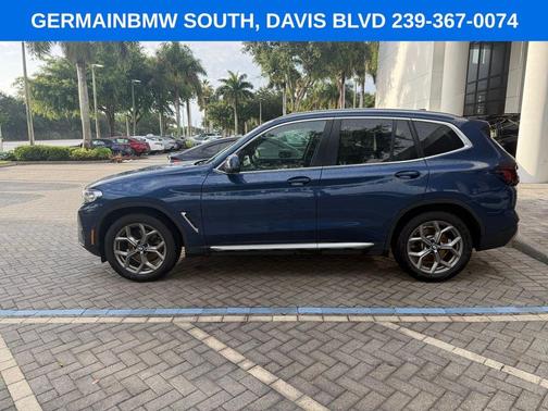 Blue Metallic 2023 BMW X3 xDrive30i
