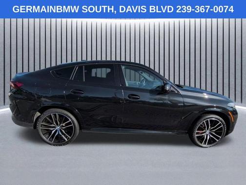 Black Sapphire Metallic 2024 BMW X6 xDrive40i