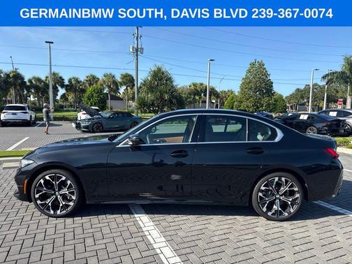 Black Sapphire Metallic 2025 BMW 330 i xDrive