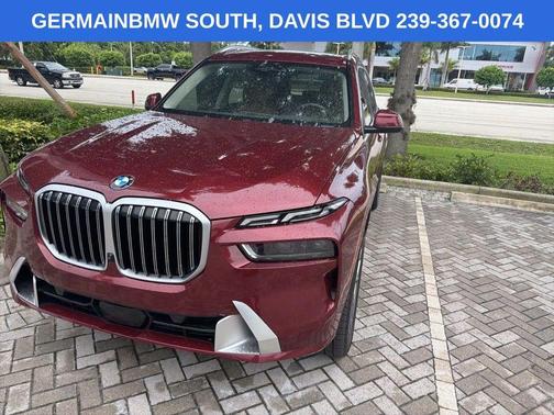 Aventurin Red Metallic 2024 BMW X7 xDrive40i