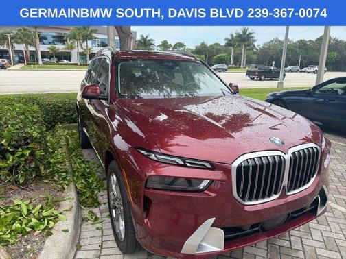 Aventurin Red Metallic 2024 BMW X7 xDrive40i
