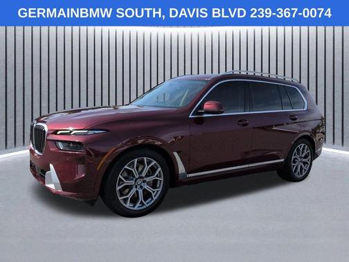 Aventurin Red Metallic 2024 BMW X7 xDrive40i