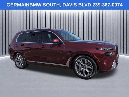 Aventurin Red Metallic 2024 BMW X7 xDrive40i