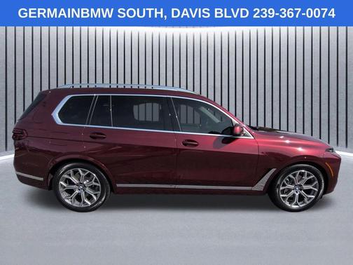 Aventurin Red Metallic 2024 BMW X7 xDrive40i