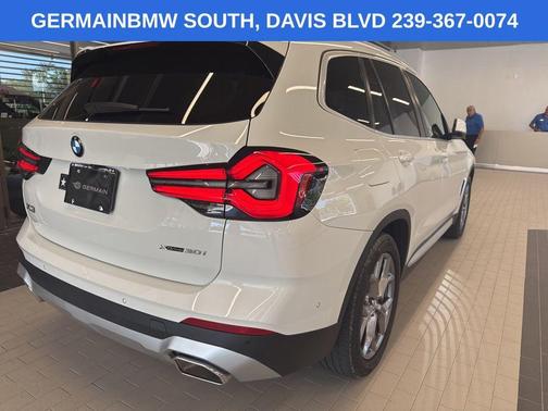 Alpine White 2024 BMW X3 xDrive30i