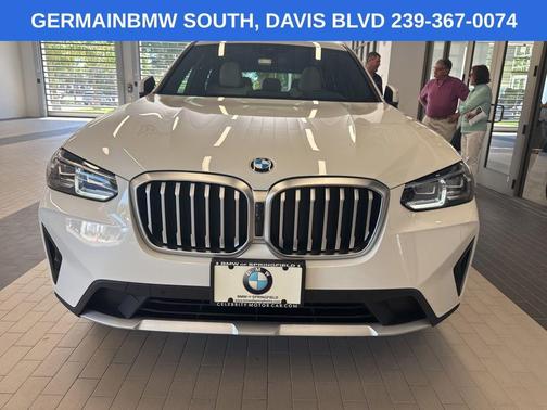 Alpine White 2024 BMW X3 xDrive30i