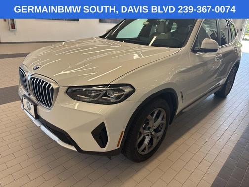 Alpine White 2024 BMW X3 xDrive30i