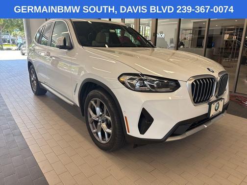 Alpine White 2024 BMW X3 xDrive30i