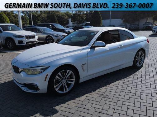 White Metallic 2018 BMW 440 i