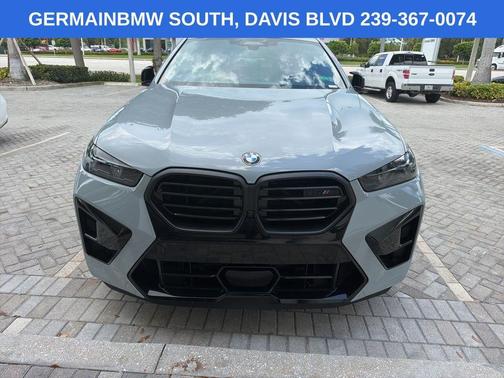 Gray Metallic 2024 BMW X6 M Base