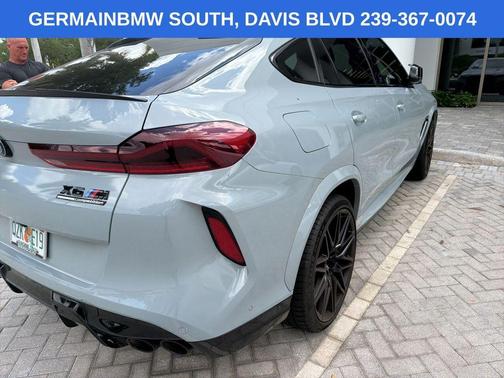 Gray Metallic 2024 BMW X6 M Base