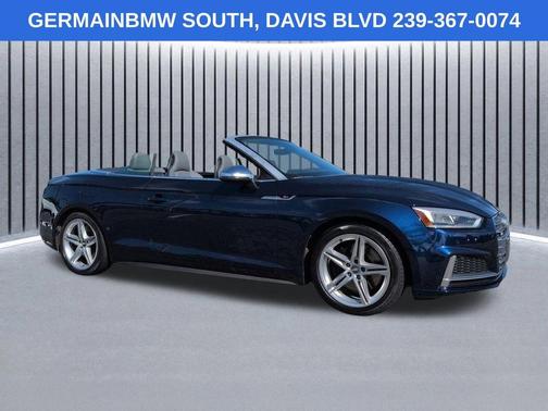 Navarra Blue Metallic w/ Black Roof 2018 Audi S5 3.0T Premium Plus