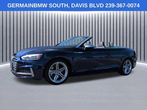 Navarra Blue Metallic w/ Black Roof 2018 Audi S5 3.0T Premium Plus