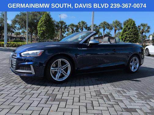 Navarra Blue Metallic w/ Black Roof 2018 Audi S5 3.0T Premium Plus