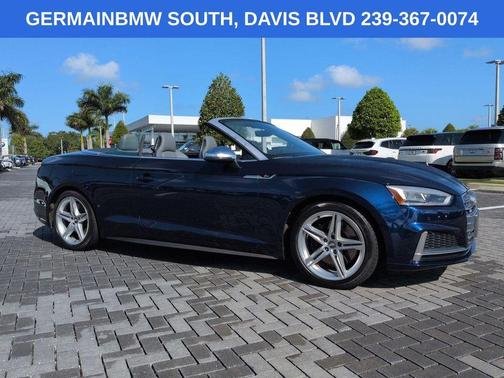 Navarra Blue Metallic w/ Black Roof 2018 Audi S5 3.0T Premium Plus