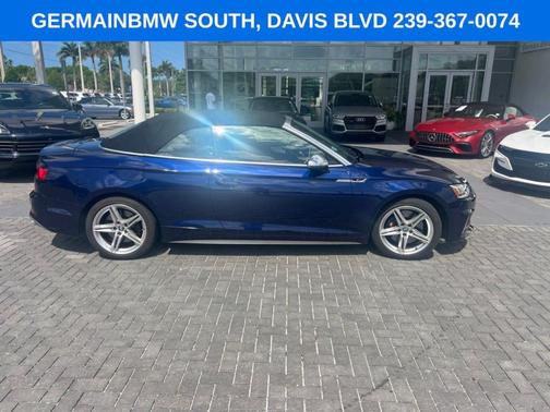 Navarra Blue Metallic w/ Black Roof 2018 Audi S5 3.0T Premium Plus