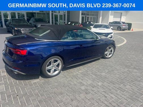 Navarra Blue Metallic w/ Black Roof 2018 Audi S5 3.0T Premium Plus