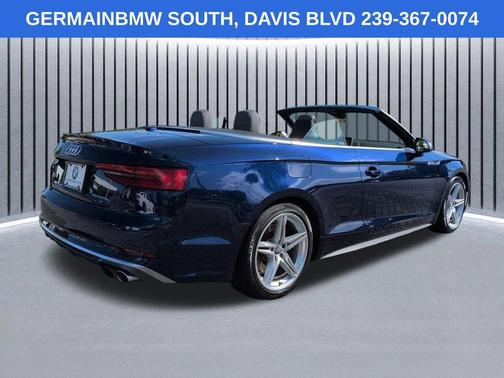 Navarra Blue Metallic w/ Black Roof 2018 Audi S5 3.0T Premium Plus