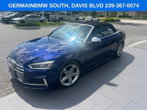 Navarra Blue Metallic w/ Black Roof 2018 Audi S5 3.0T Premium Plus