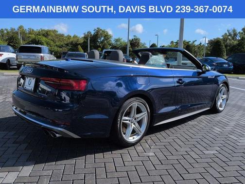 Navarra Blue Metallic w/ Black Roof 2018 Audi S5 3.0T Premium Plus