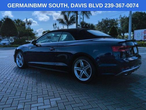 Navarra Blue Metallic w/ Black Roof 2018 Audi S5 3.0T Premium Plus