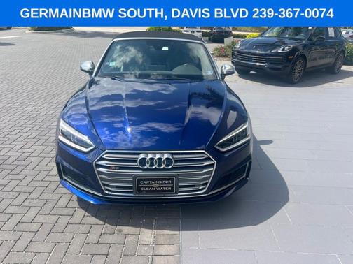 Navarra Blue Metallic w/ Black Roof 2018 Audi S5 3.0T Premium Plus