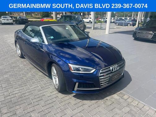 Navarra Blue Metallic w/ Black Roof 2018 Audi S5 3.0T Premium Plus
