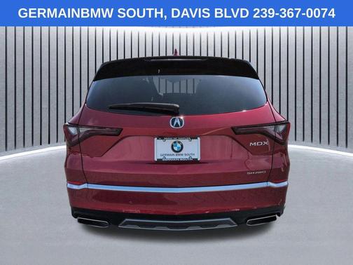 Red 2025 Acura MDX Technology Package