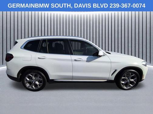 Alpine White 2024 BMW X3 sDrive30i
