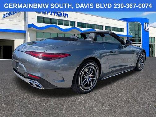 Gray 2022 Mercedes-Benz AMG SL 55 Base