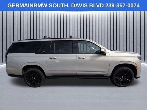 Sandstone Metallic 2022 Cadillac Escalade ESV Sport Platinum
